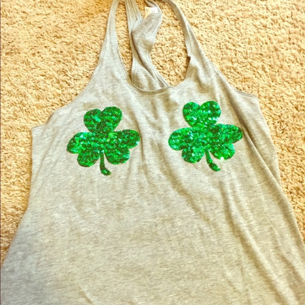 St Patrick’s Day tank from Victoria’s Secret PINK